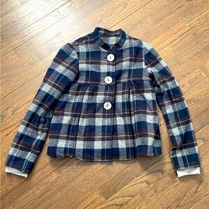 Flannel women jacket